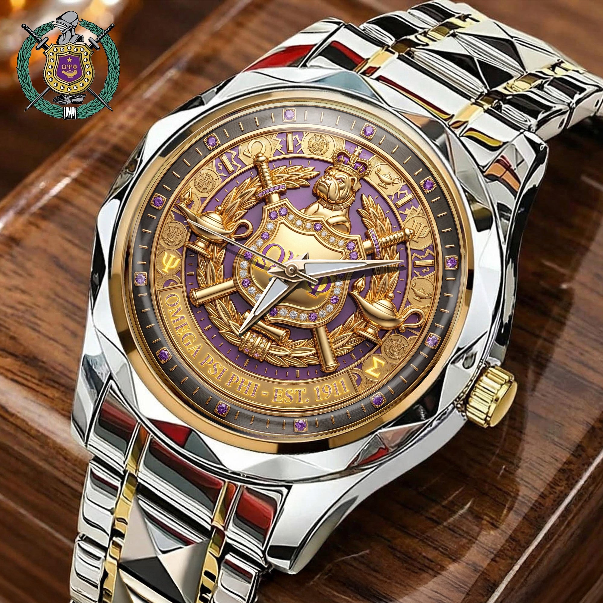 OMPP Stainless Steel Watch LNTH