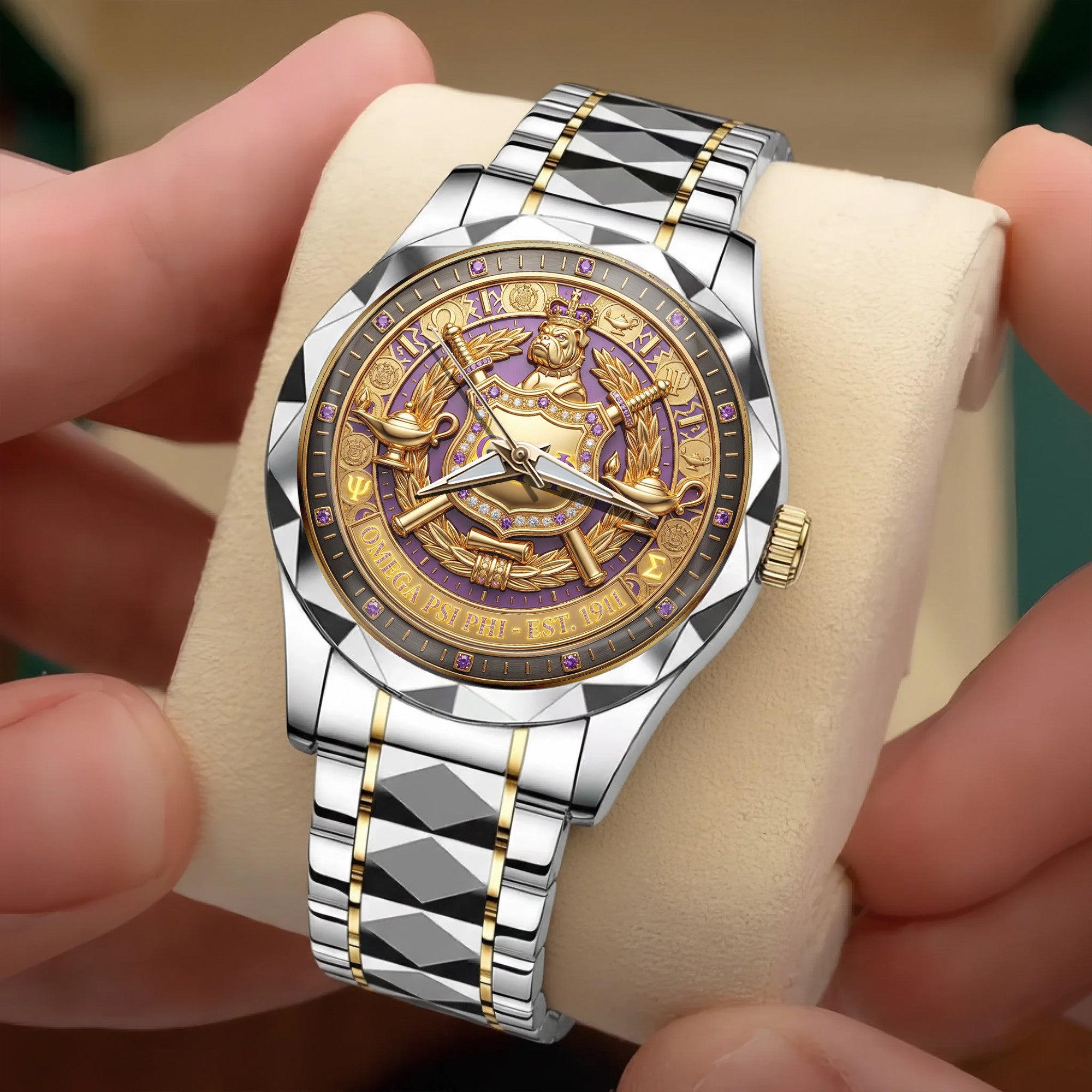 OMPP Stainless Steel Watch LNTH