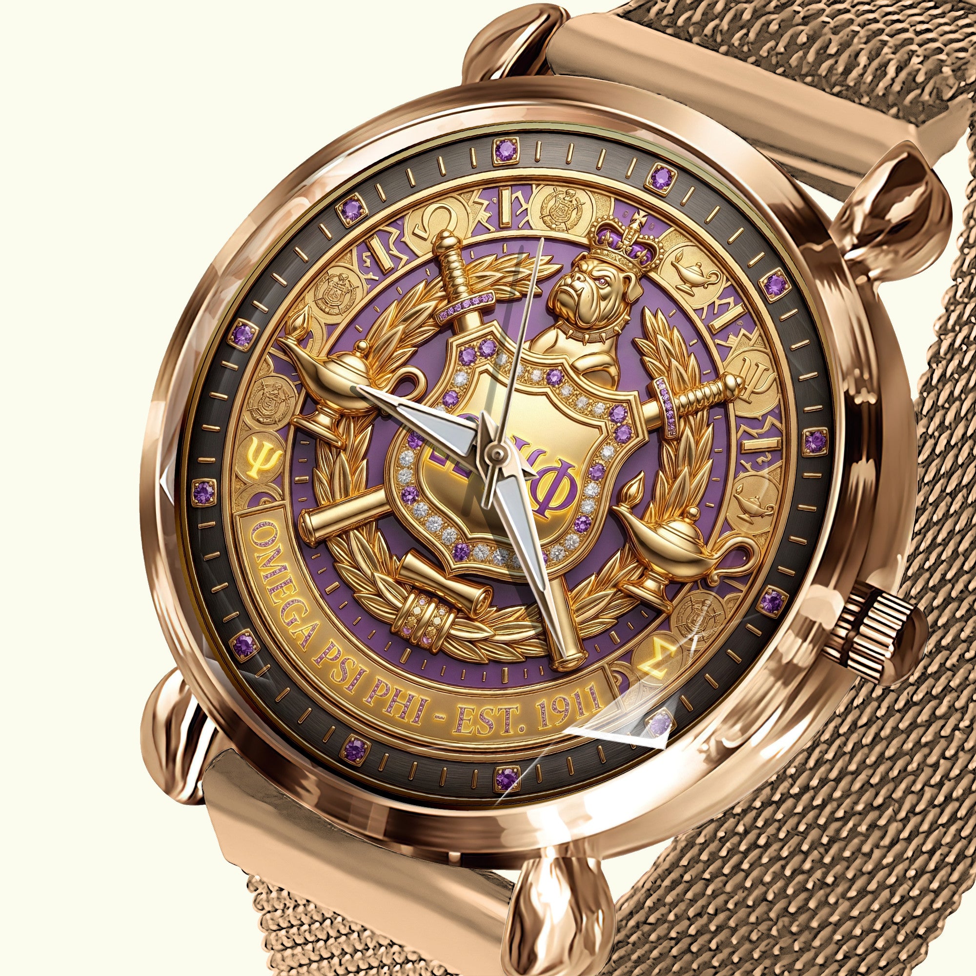 OMPP Stainless Steel Watch LNTH