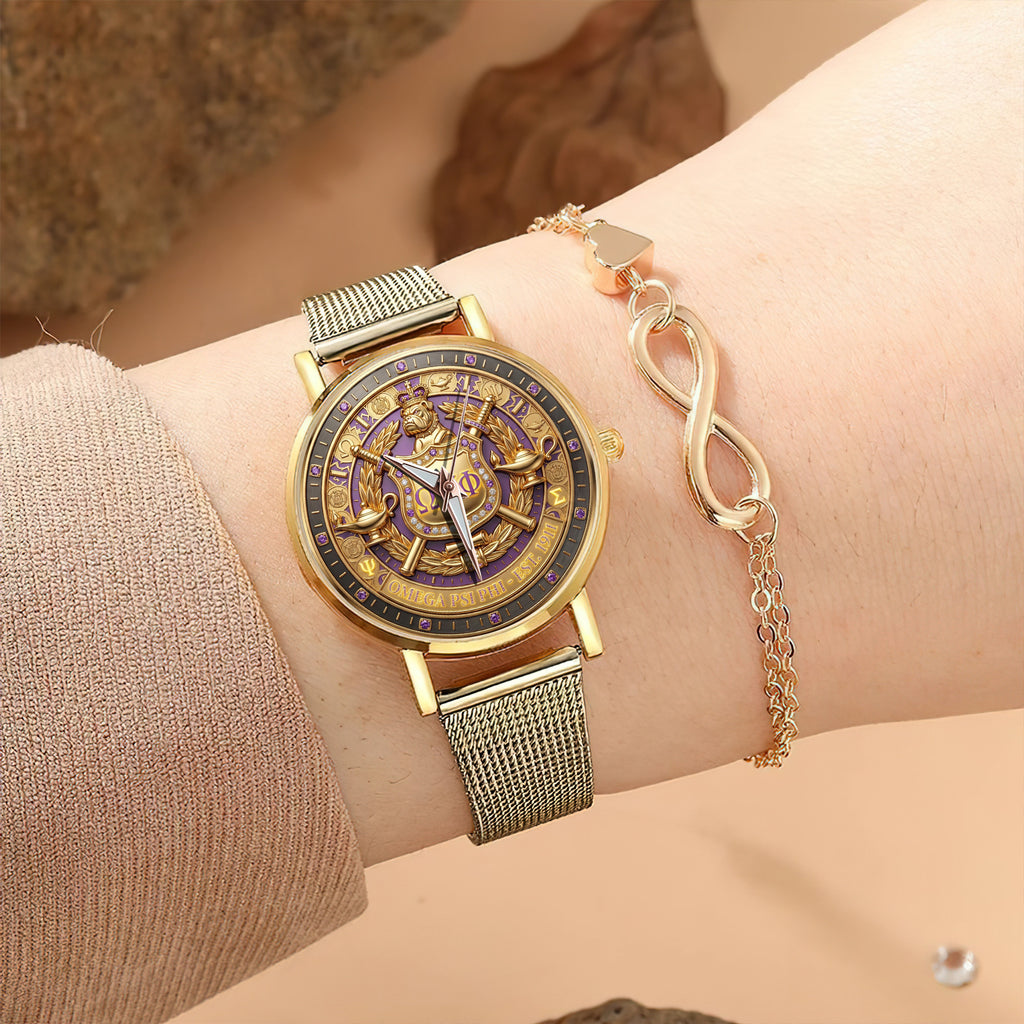 OMPP Stainless Steel Watch LNTH