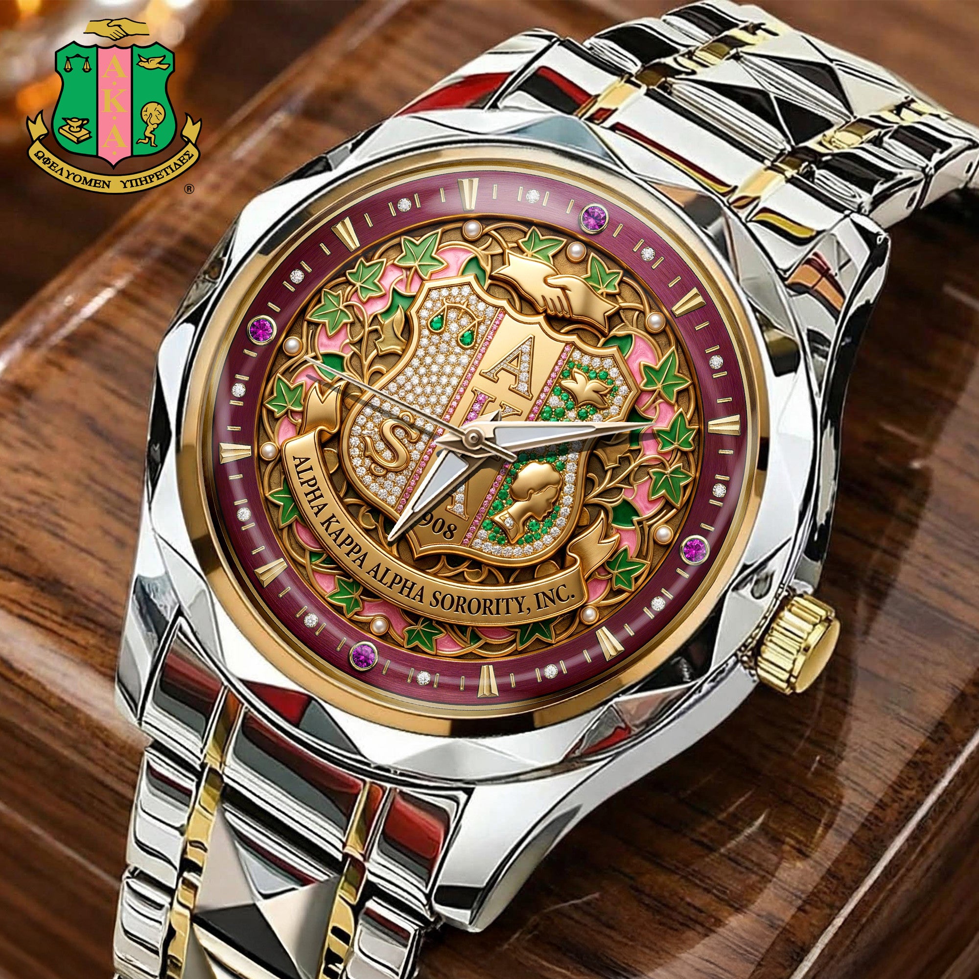AKA Stainless Steel Watch LNTH