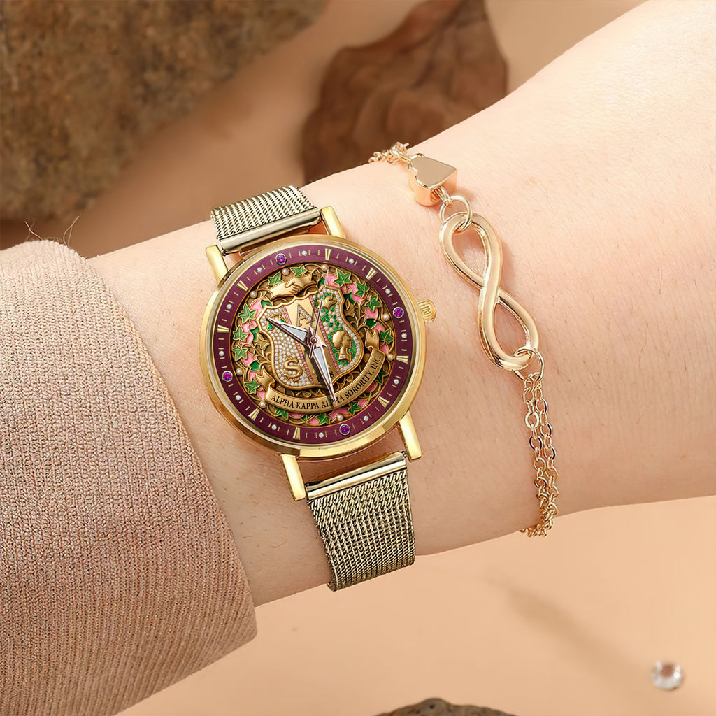 AKA Stainless Steel Watch LNTH