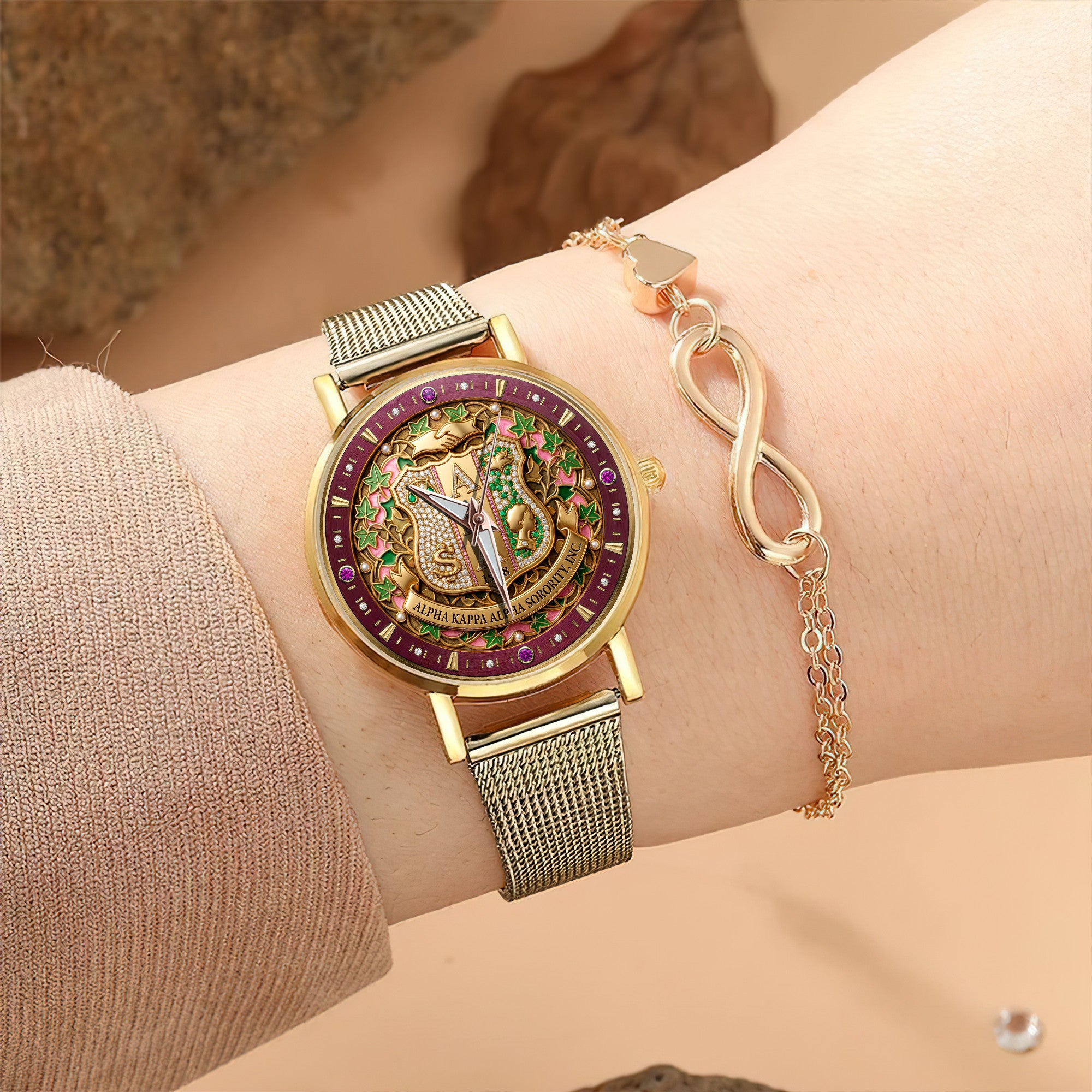AKA Stainless Steel Watch LNTH