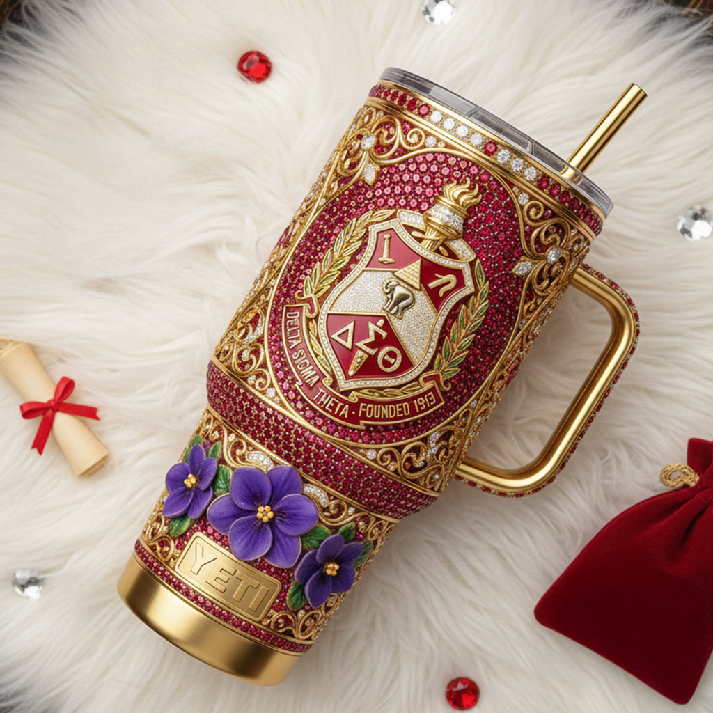 DST 40oz Tumbler With Handle LNTH