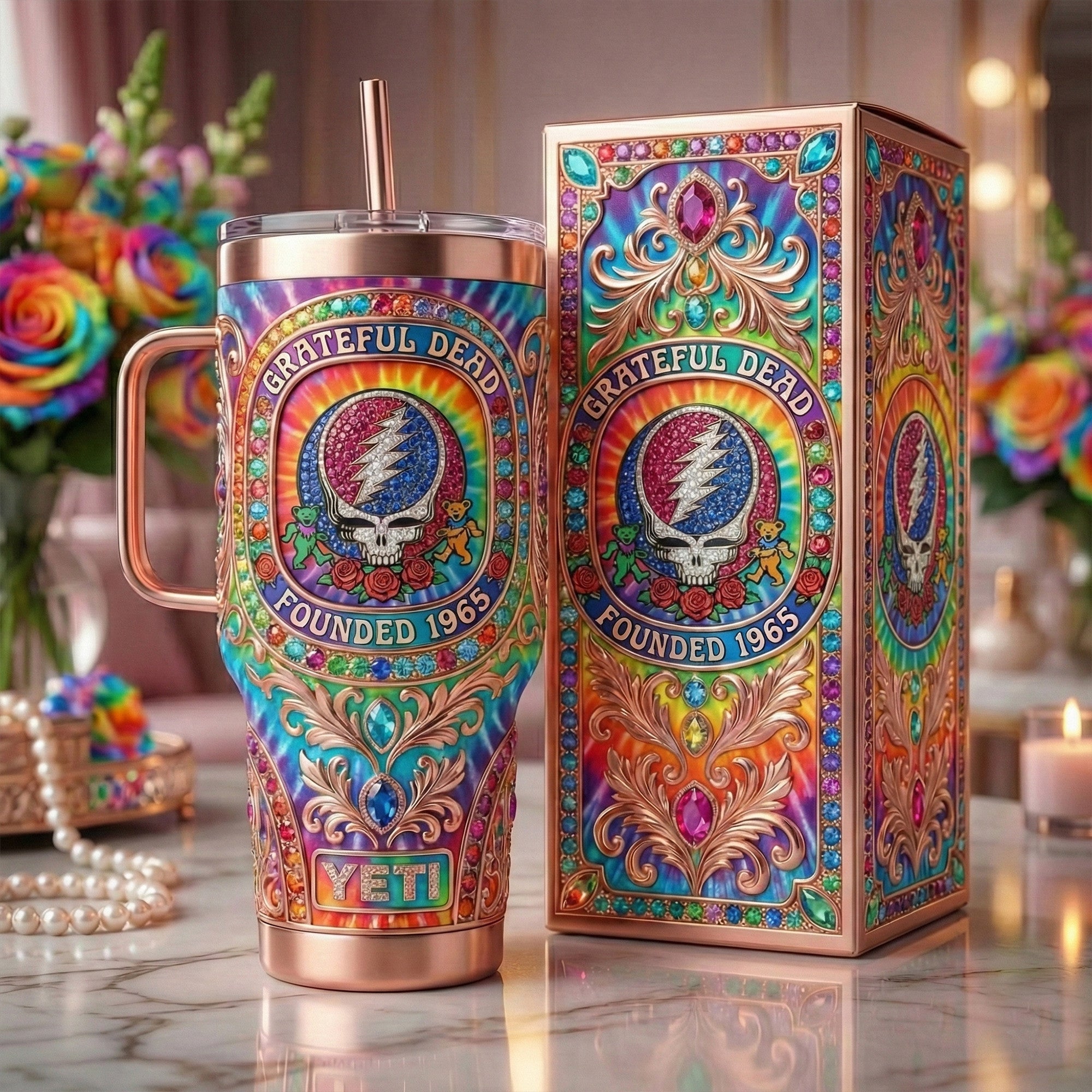 GRFD 40oz Tumbler With Handle DAT