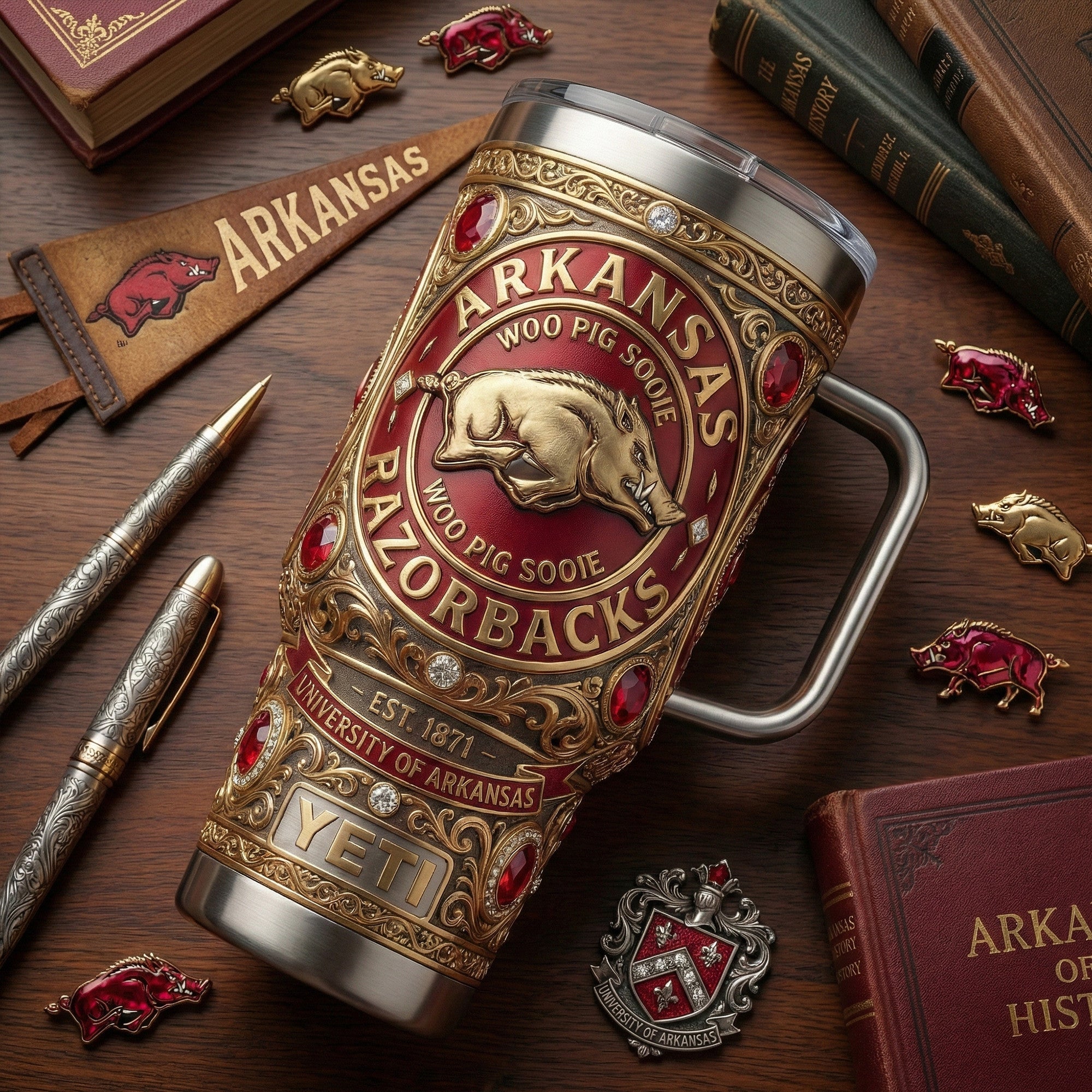 AKR 40oz Tumbler With Handle LNTH