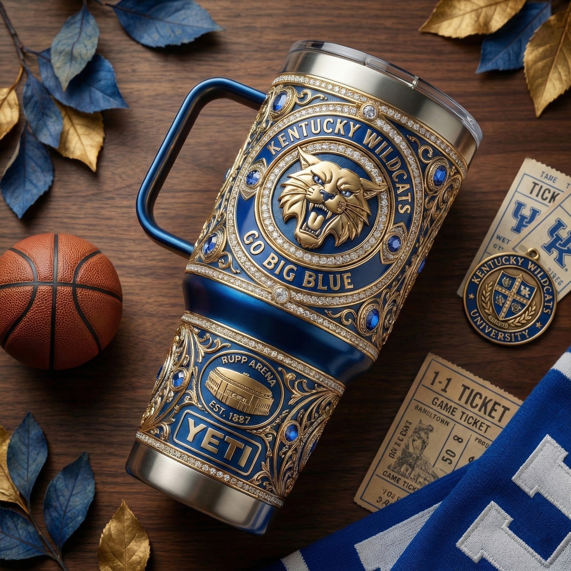 KWBK 40oz Tumbler With Handle LNTH