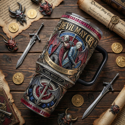 DMC 40oz Tumbler With Handle LNTH
